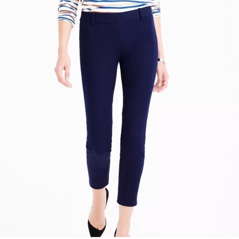 J. Crew MINNIE Navy Blue Pant